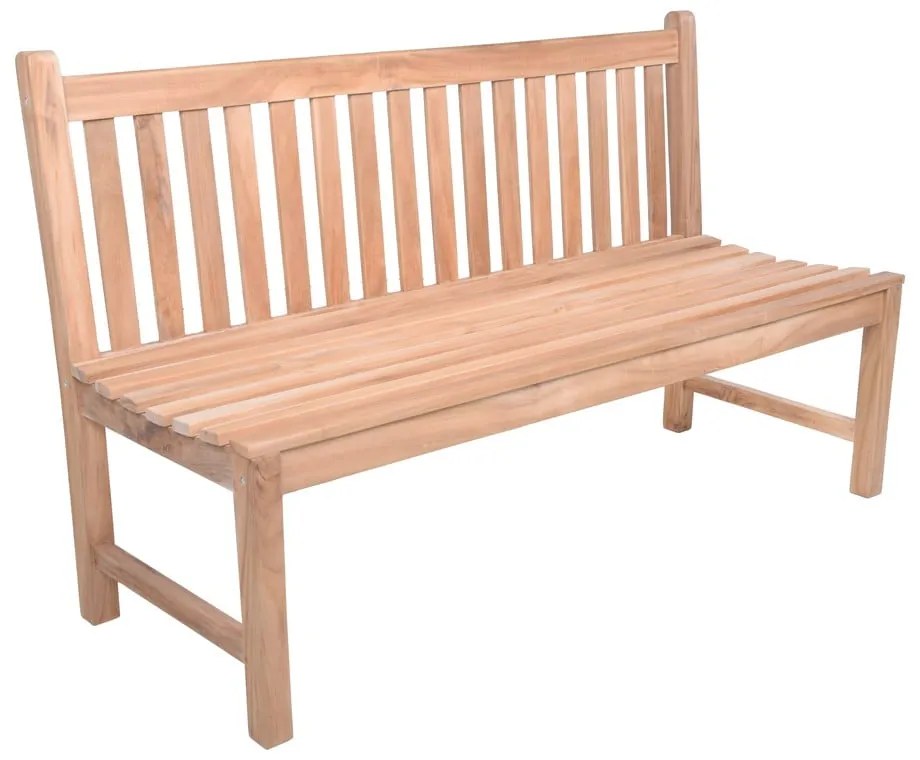Drevená záhradná lavica v prírodnej farbe Solo – Garden Pleasure