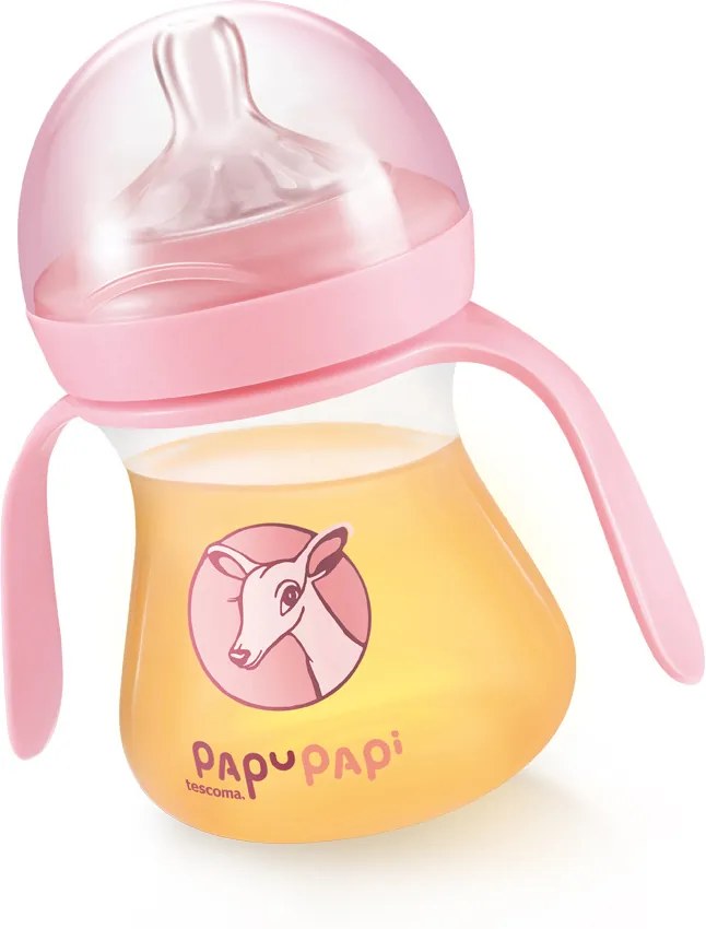 TESCOMA fľaša PAPU PAPI 150 ml, ružová, 150 ml