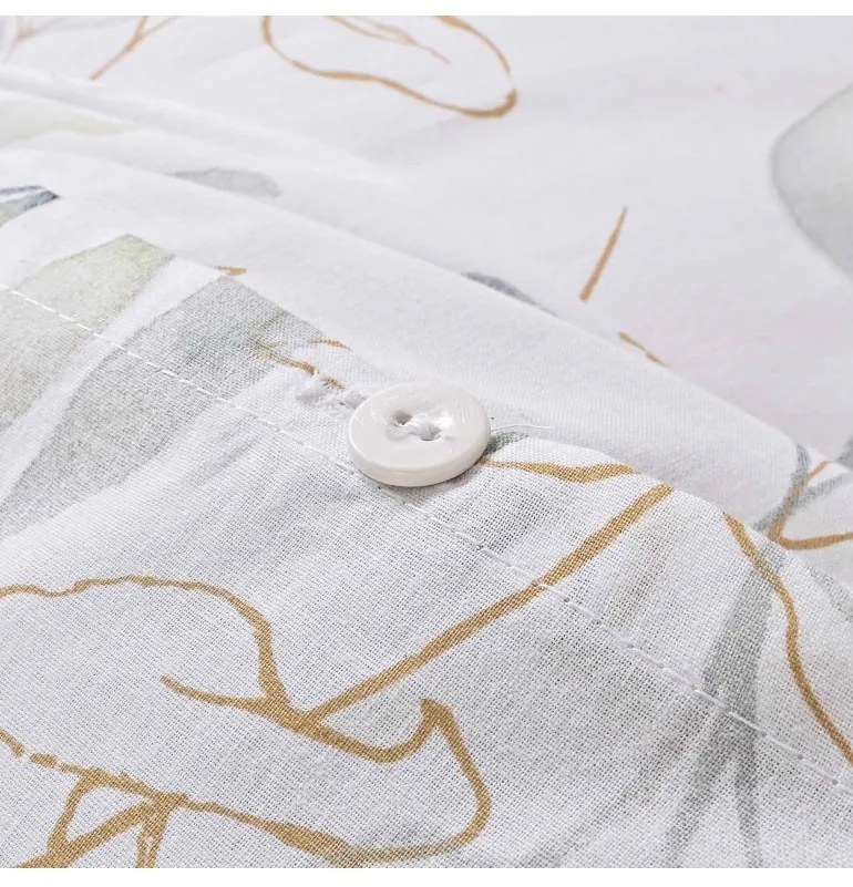 Flanelové obliečky Tanzani EMI, Štandardný set jednolôžko obsahuje 1x 140x200 + 1x 70x90