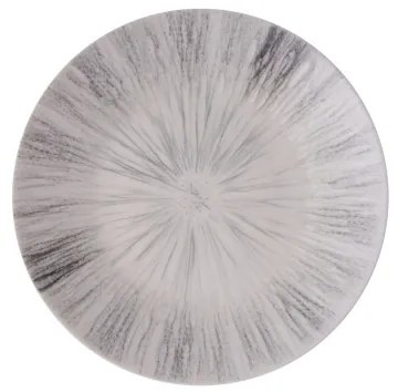 Jedálna sada 24 ks sivá/porcelán