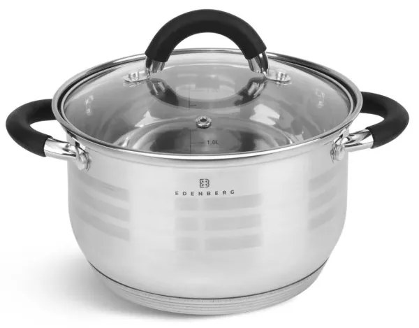 6 kusový set hrncov - silikónové úchytky