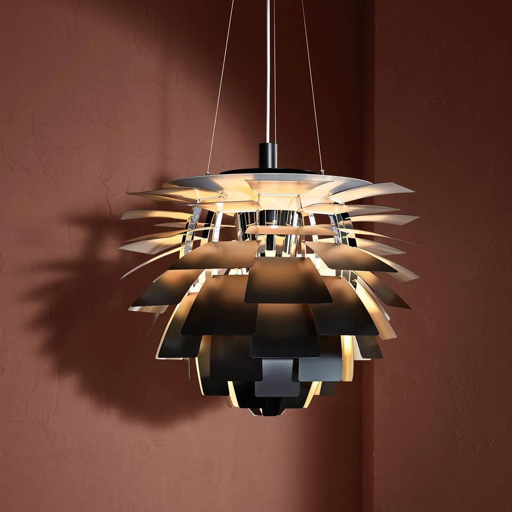 Louis Poulsen PH Artichoke záv. lampa čierna 60 cm