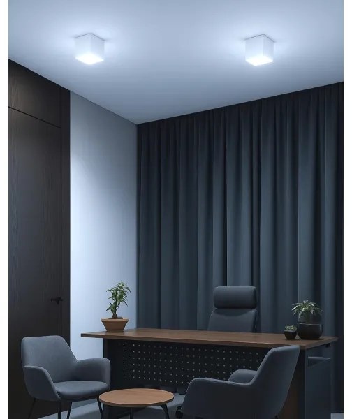 LED Bodové svietidlo LED/5W/230V 3000/4000/6400K 7,5x7,5 cm biele