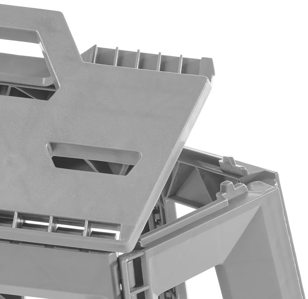 Keeeper Skladacia vonkajšia stolička Tom Nordic Grey