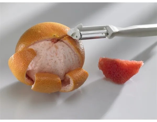 Börner kombinovaná škrabka Farba: Oranžová