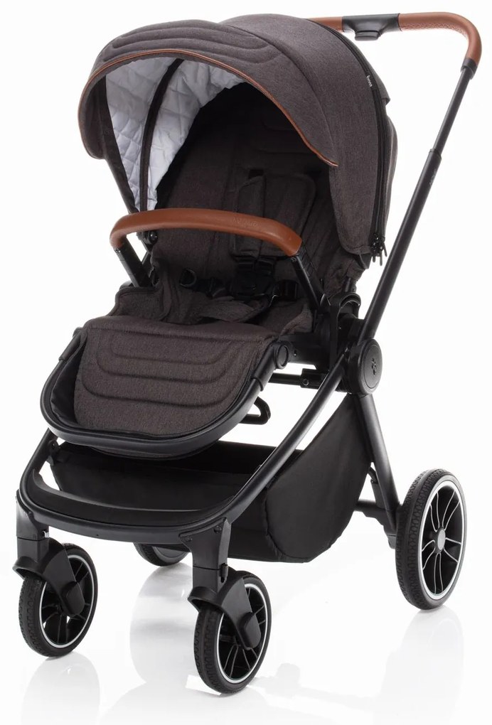SET kočík Move+ vanička+adaptéry+autosedačka+báza,Rocky Grey/Black