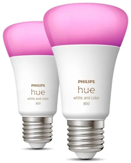 SADA 2x LED Stmievateľná žiarovka Philips Hue WACA A60 E27/6,5W/230V 2000-6500K