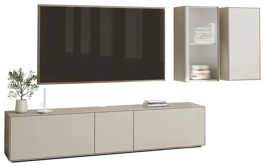 Svetlosivá TV zostava 226x46 cm Edge by Hammel – Hammel Furniture