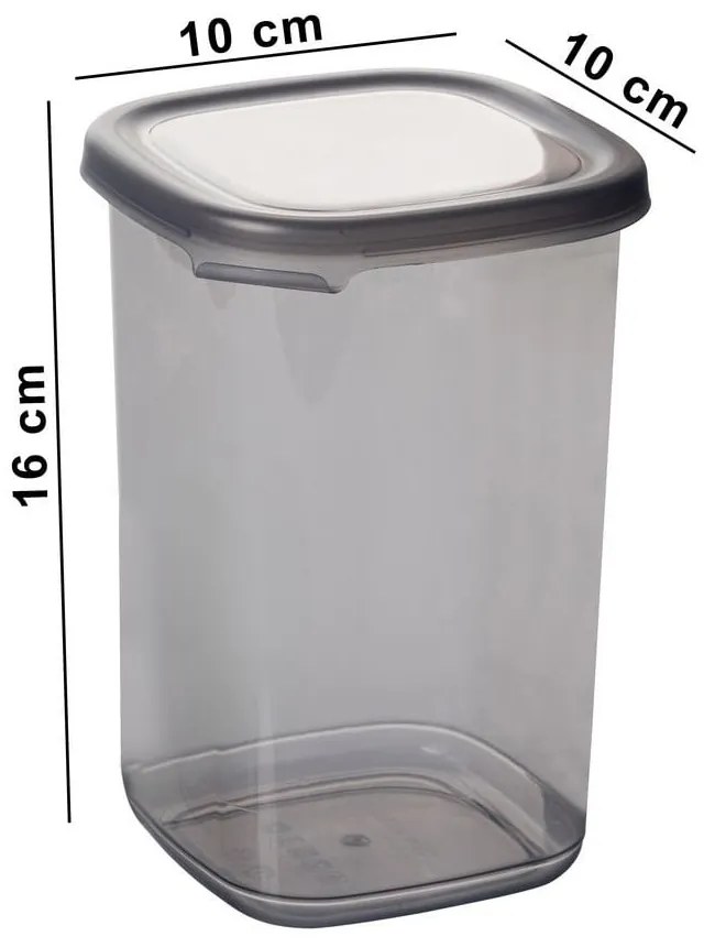 Plastové dózy v súprave 15 ks na potraviny Fresco – Hermia