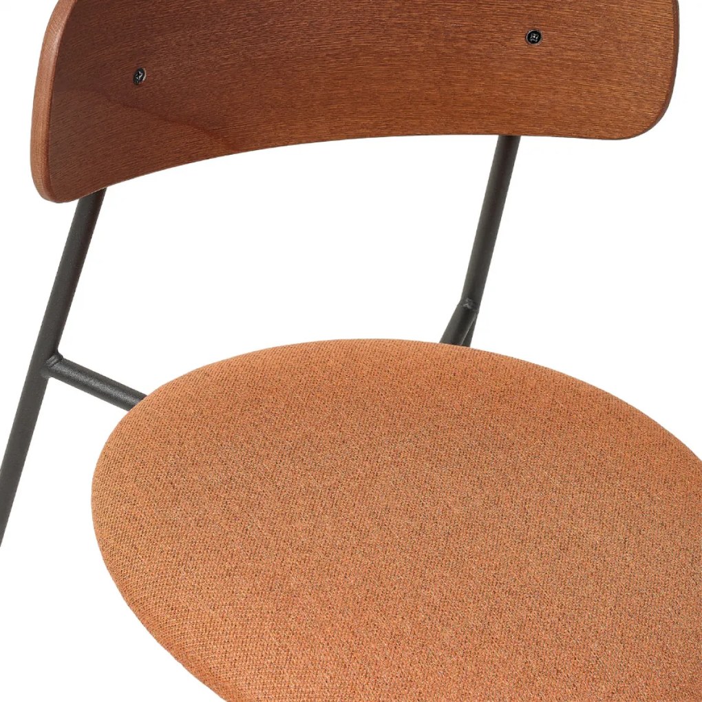 ALFIE MIX METAL ČALÚNENÁ STOLIČKA stolička