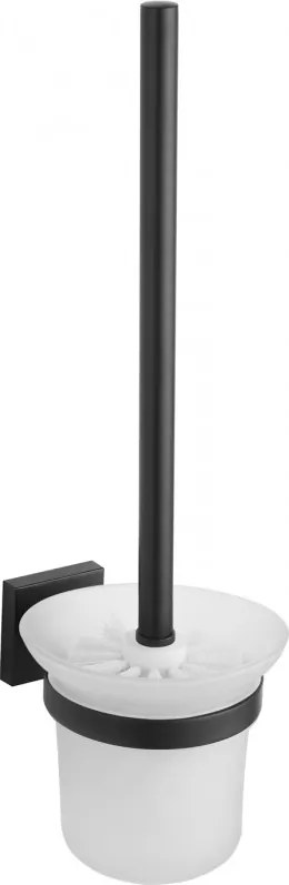 Mexen Rufo WC kefa, čierna - 7050950-70
