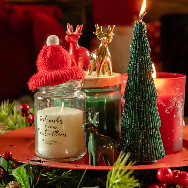 Vianočná dekorácia DARIAN sobík, červený 982709