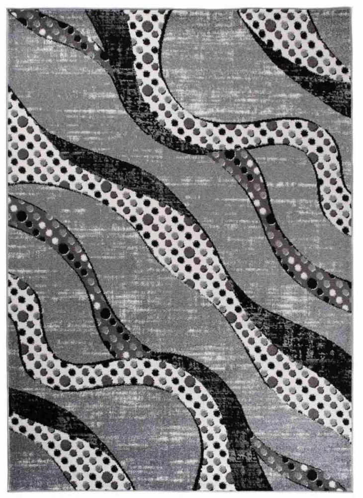 Kusový koberec Cedric sivý 120x170cm