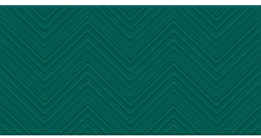 Green Chevron Mat 30/60 Rekt.