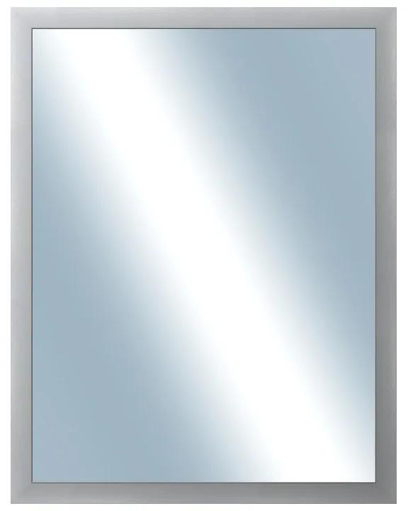 DANTIK - Zrkadlo v rámu, rozmer s rámom 70x90 cm z lišty LEDVINKA biela (2770)