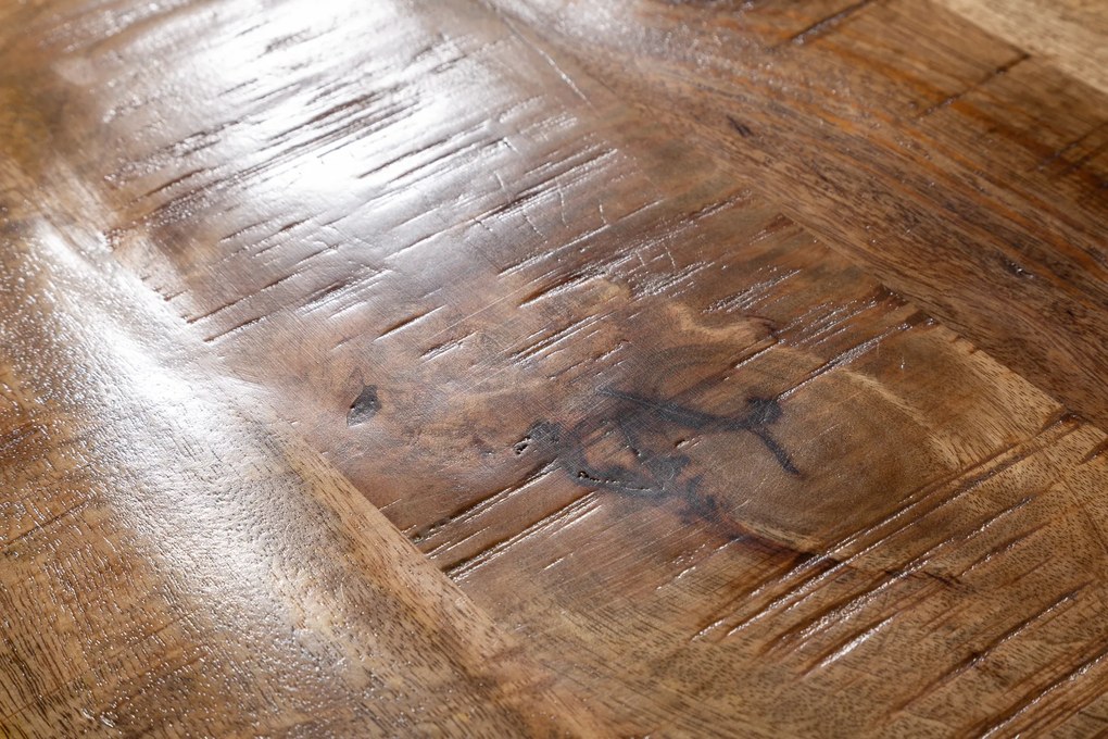 Jedálenský stôl Iron Craft 160cm mango natural 70mm