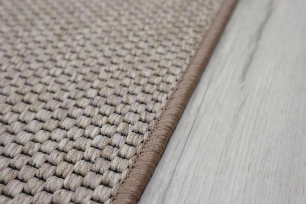 Vopi koberce Kusový koberec Nature svetle béžový štvorec - 250x250 cm
