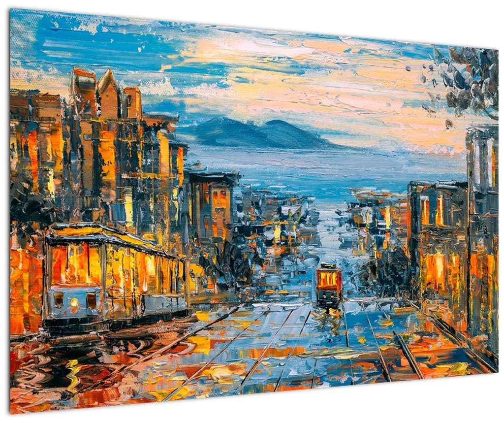 Obrázok - Cable Car, San Francisco (90x60 cm)