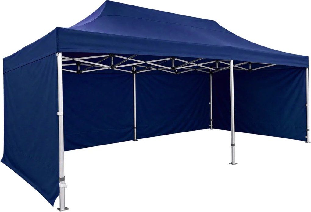 Párty stan 8x4 Profi hexa, Modrá