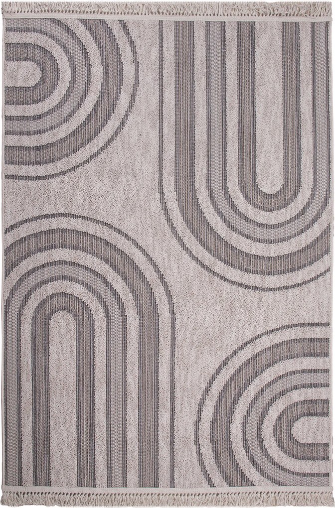Koberec Benita 092A BLUE/CREAM rozmery koberec: 80x150 cm