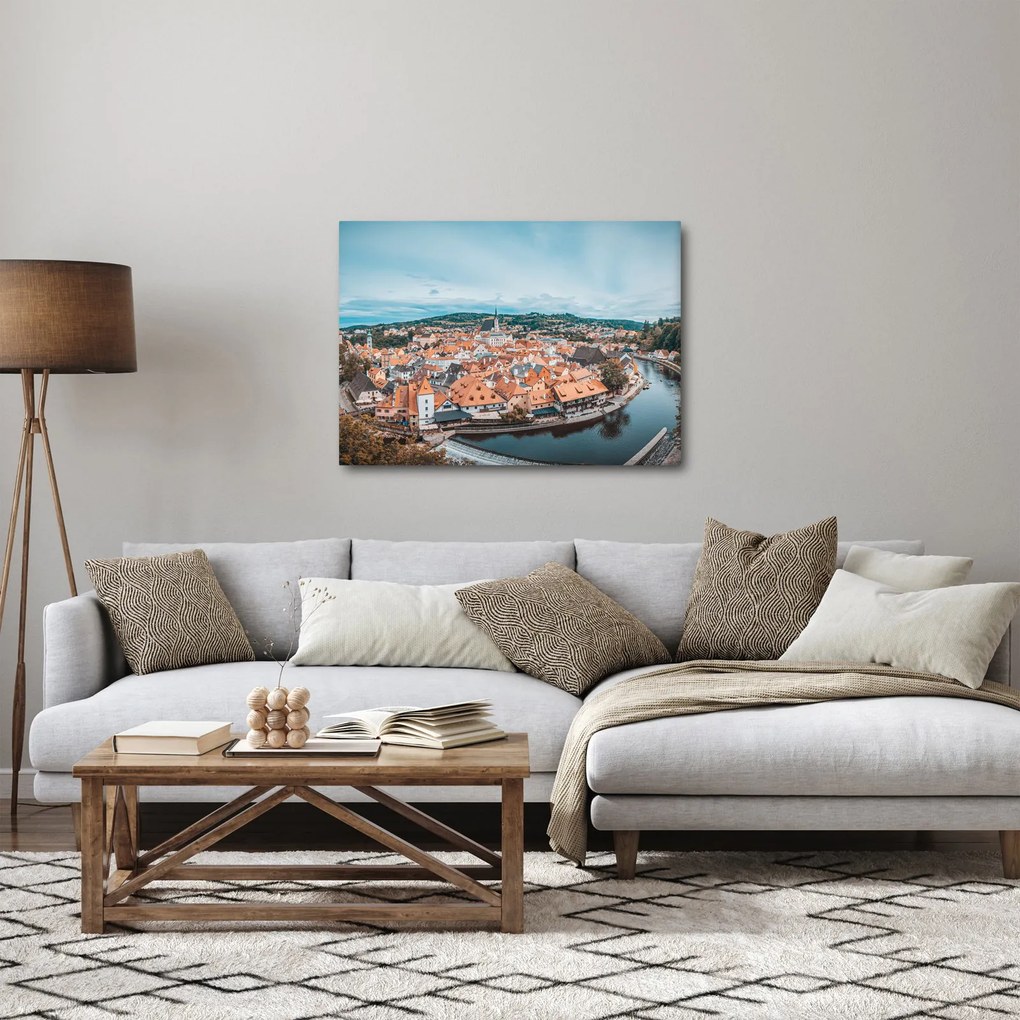 Obraz - Český Krumlov (70x50 cm)