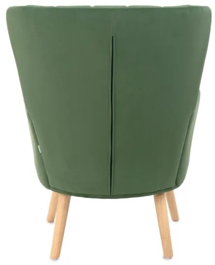 Kreslo MILLS zelené 859521