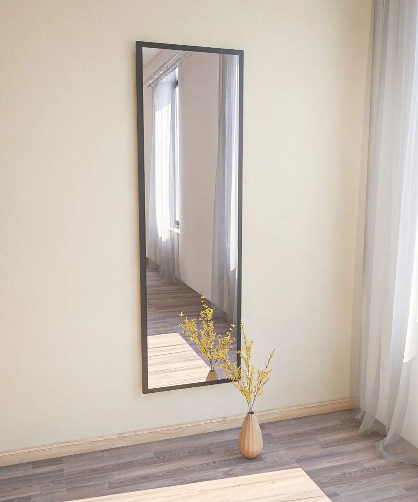 Zrkadlo Tessa Black 50 x 160 cm