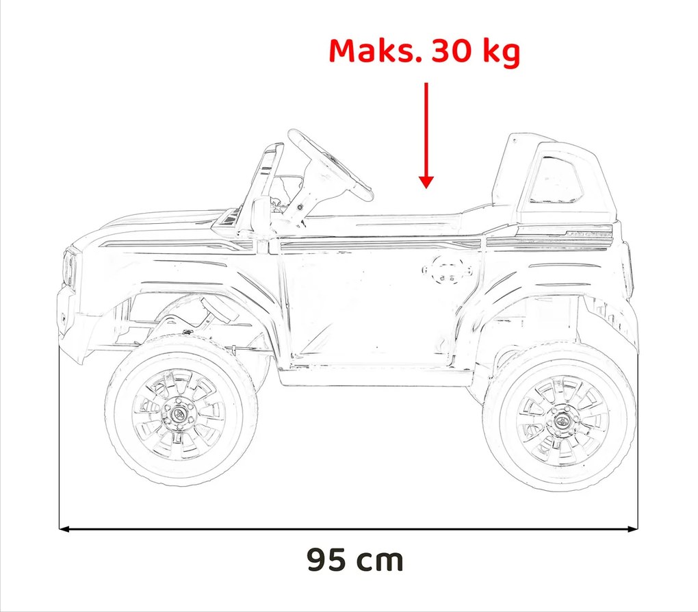 Ramiz Toyota Land Cruiser PRADO Červená