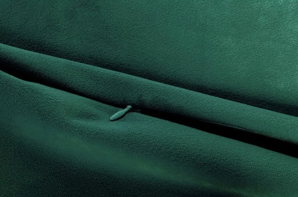 Dekoračná obliečka na vankúš VELVET 40x40 cm, tmavozelený