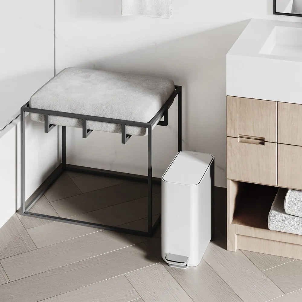 Pedálový oceľový odpadkový kôš 5 l – simplehuman