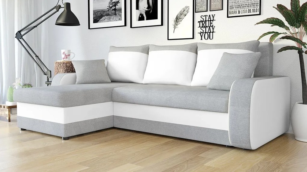 Rohová sedačka Burnet Lux, Dostupné poťahy: Coral 45