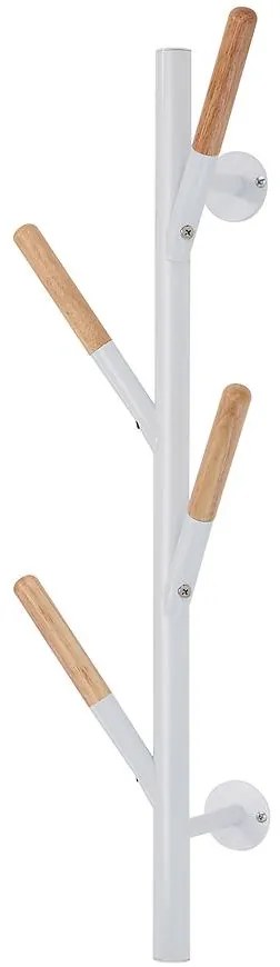 Nástenný vešiak  Gc5935 Biela/Prirodzené