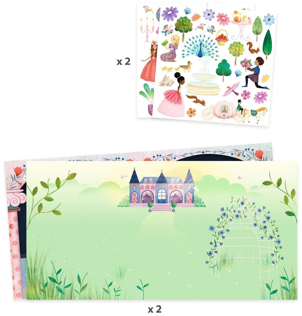 Život na zámku - príbehové samolepky