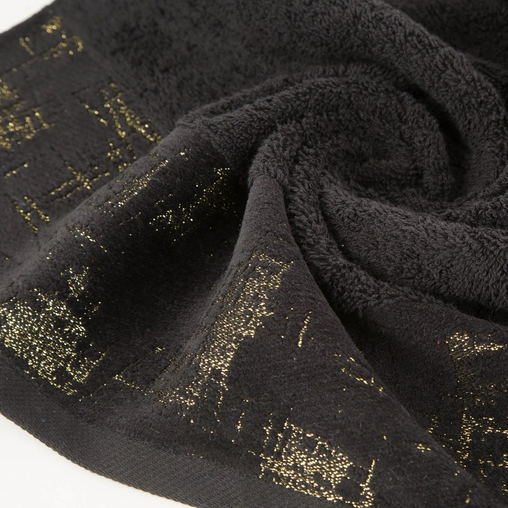 FROTÉ UTERÁK LEYA 50X90 CM ČIERNA