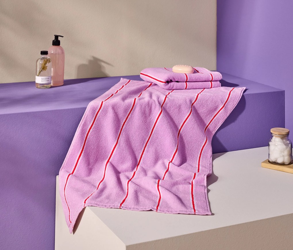 Prémiové uteráky, 2 ks, pásikavé