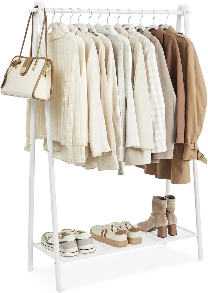 Šatní věšák Loft 153 cm bílý