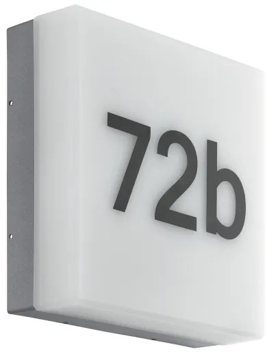 Eglo 97289 - LED domové číslo CORNALE LED/8,2W/230V