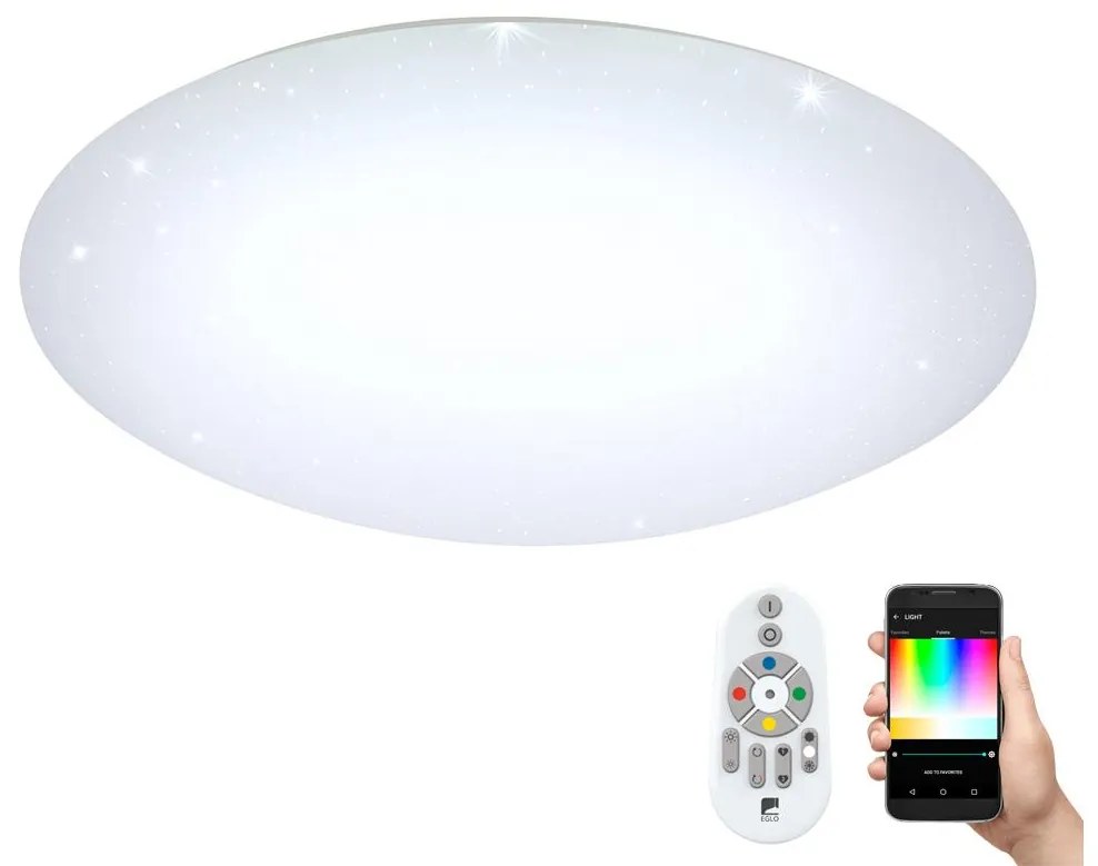 Eglo Eglo 97922 - LED RGB Stmievateľné stropné svietidlo TOTARI-C LED/34W/230V + DO EG97922