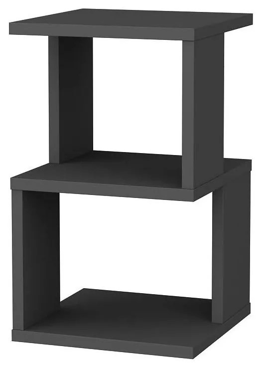 Nočný stolík ZUNA antracit