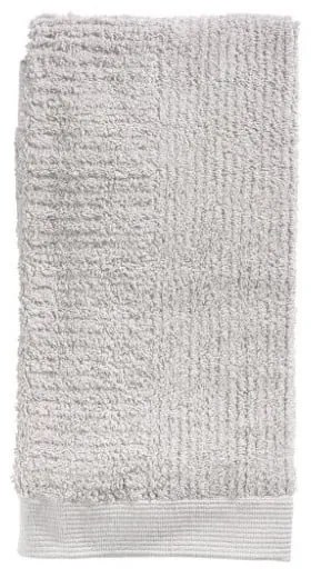 Svetlosivý uterák zo 100% bavlny Zone Classic, 50 × 100 cm