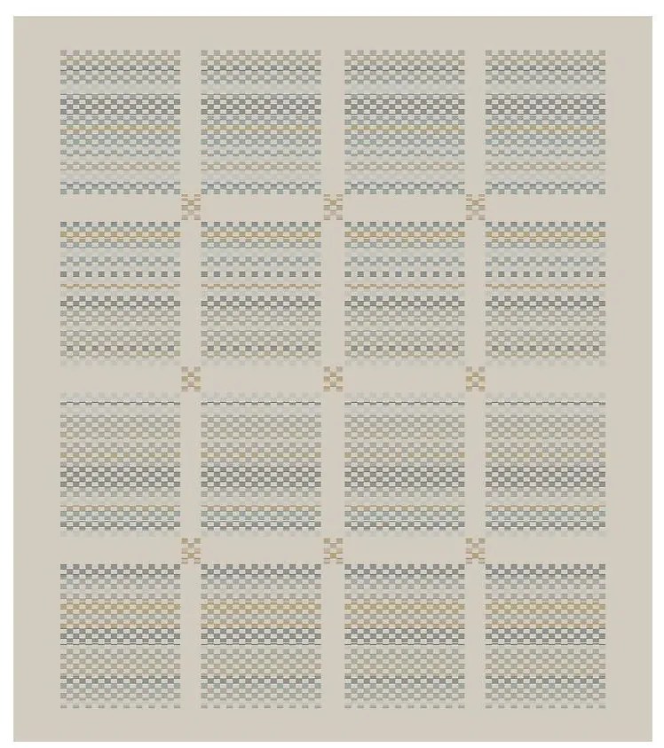 Koberec Leyan 1,4/1,95 6541A krémová