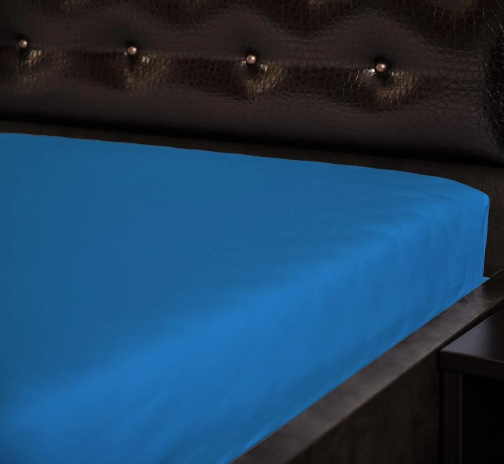 Froté napínacia plachta Modrá 12 Rozmer: 60 x 120 cm