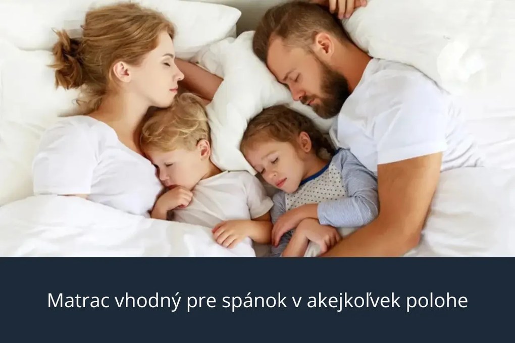 Ortopedický matrac s pamäťovou penou 85x195 cm Yellow