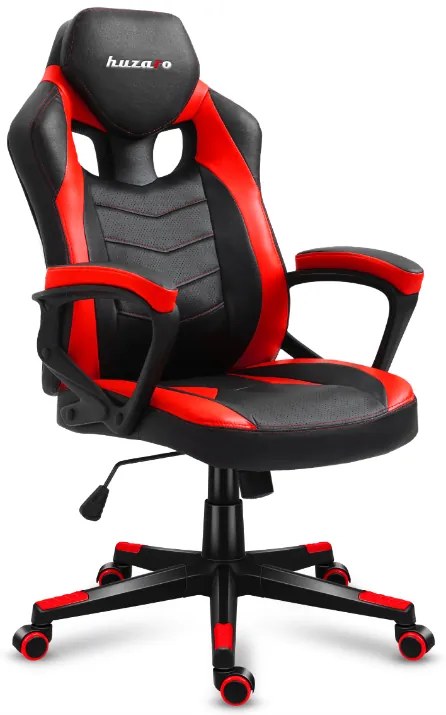 Červeno čierne herné kreslo z kolekcie FORCE 2.5