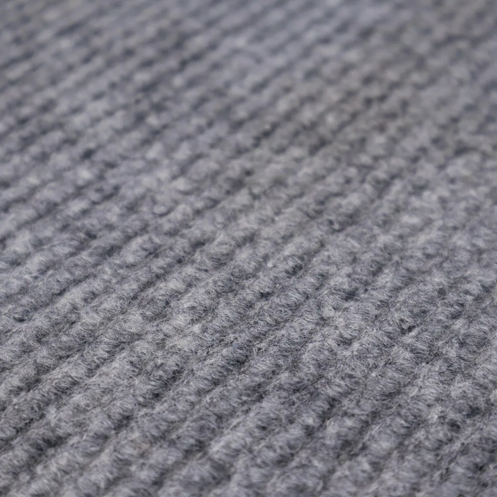 Betap, Koberec behúň na mieru Polo grey (čistiaca zóna), šíre 80 cm, šedá, chodba / predsieň