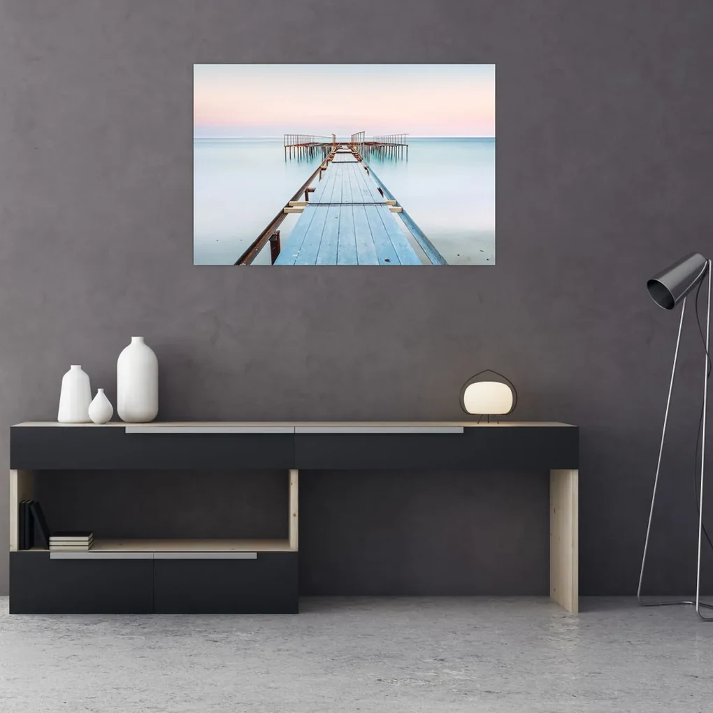 Obraz - Dlhé mólo (90x60 cm)