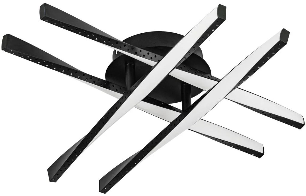 Eglo 75683 - LED stropné svietidlo ADEJE LED/19W/230V čierna