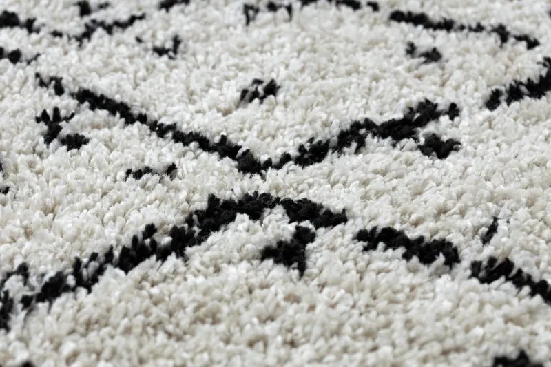 Behúň Berber Tetuan B751 cream, 60x300, biela, obývacia izba, Dywany Łuszczów