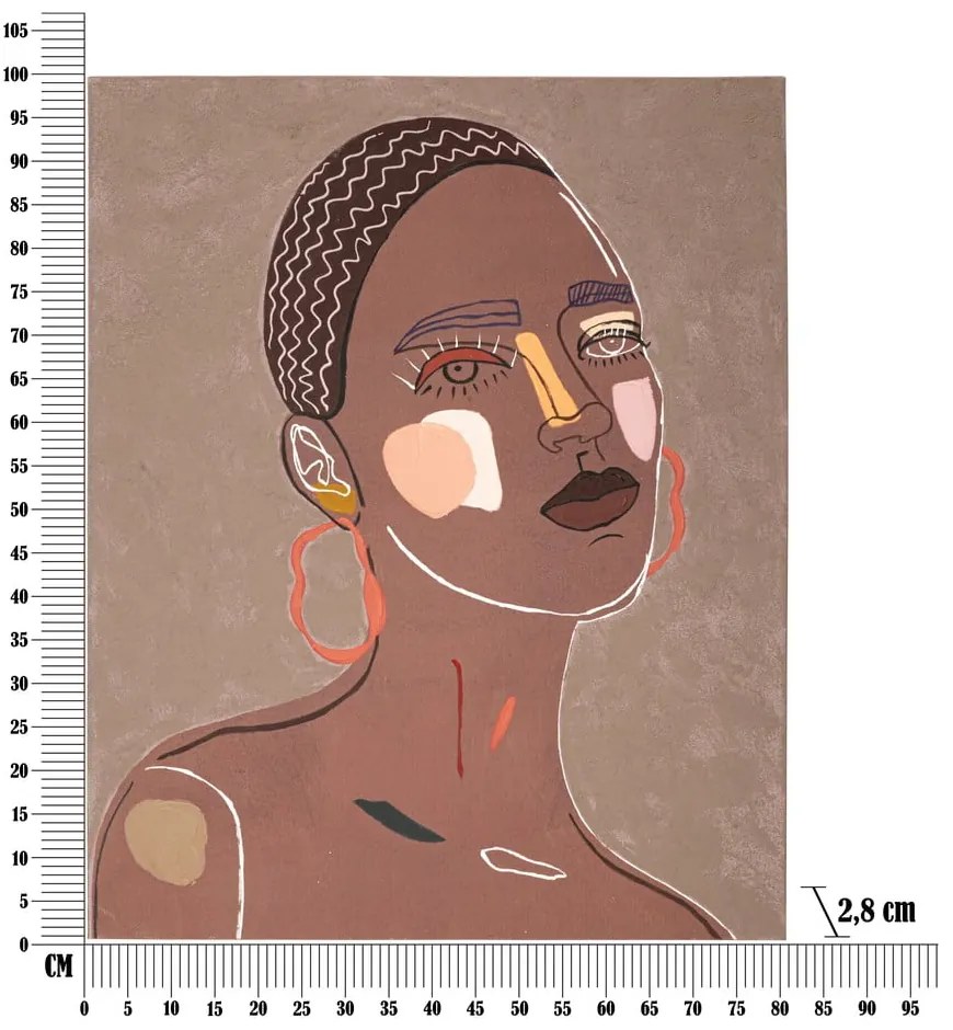 Obraz 80x100 cm Tribal - Mauro Ferretti