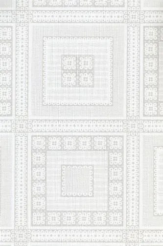 Obrus PVC štvorčeky biele metráž, šírka 140 cm, IMPOL TRADE